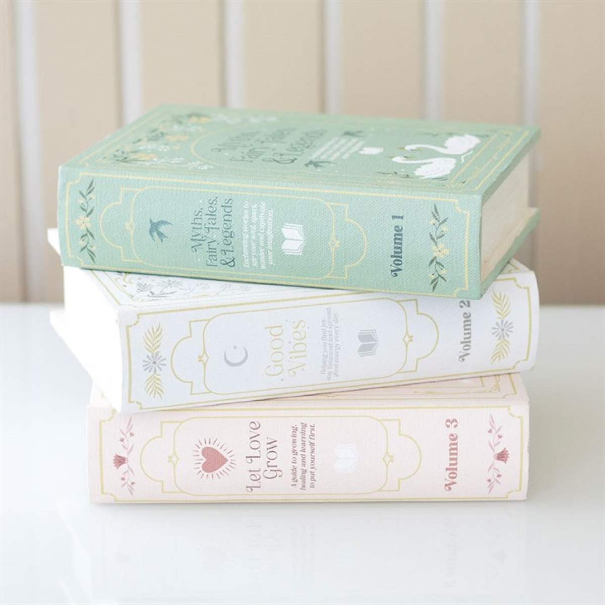 Pink Book Shaped Storage Box